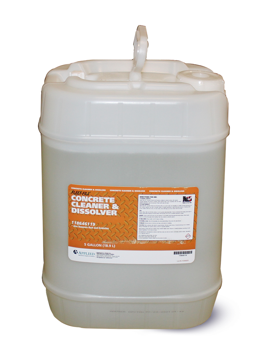 Fleet-Fill Concrete Cleaner and Dissolver
